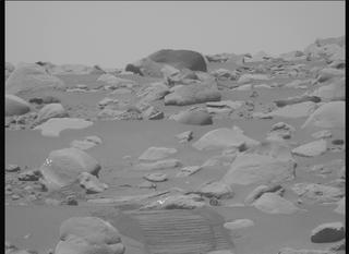 View image taken on Mars, Mars Perseverance Sol 845: Left Mastcam-Z Camera