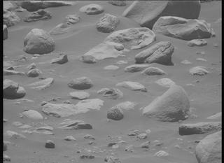 View image taken on Mars, Mars Perseverance Sol 845: Left Mastcam-Z Camera