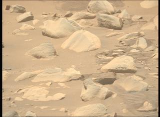 View image taken on Mars, Mars Perseverance Sol 845: Left Mastcam-Z Camera