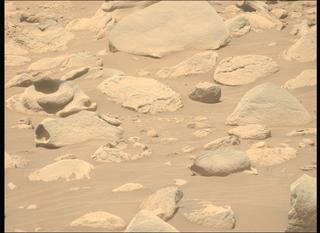 View image taken on Mars, Mars Perseverance Sol 845: Left Mastcam-Z Camera