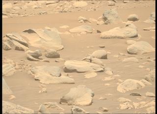 View image taken on Mars, Mars Perseverance Sol 845: Left Mastcam-Z Camera