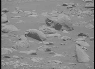 View image taken on Mars, Mars Perseverance Sol 845: Left Mastcam-Z Camera