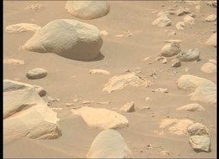 View image taken on Mars, Mars Perseverance Sol 845: Left Mastcam-Z Camera