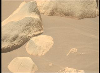 View image taken on Mars, Mars Perseverance Sol 845: Left Mastcam-Z Camera