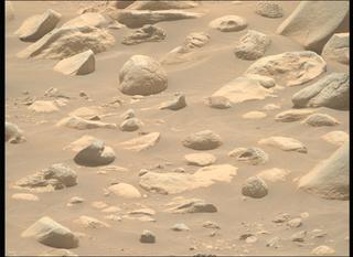 View image taken on Mars, Mars Perseverance Sol 845: Right Mastcam-Z Camera