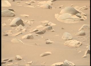 View image taken on Mars, Mars Perseverance Sol 845: Right Mastcam-Z Camera
