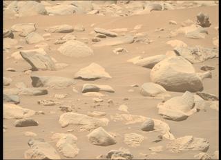 View image taken on Mars, Mars Perseverance Sol 845: Right Mastcam-Z Camera