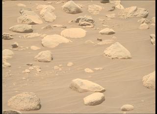 View image taken on Mars, Mars Perseverance Sol 845: Right Mastcam-Z Camera
