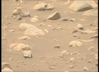 View image taken on Mars, Mars Perseverance Sol 845: Right Mastcam-Z Camera
