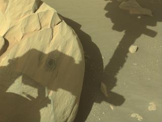 View image taken on Mars, Mars Perseverance Sol 847: Left Navigation Camera (Navcam)
