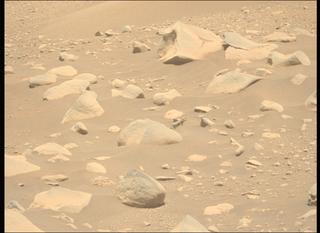 View image taken on Mars, Mars Perseverance Sol 847: Left Mastcam-Z Camera