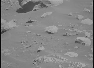 View image taken on Mars, Mars Perseverance Sol 847: Left Mastcam-Z Camera