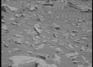 View image taken on Mars, Mars Perseverance Sol 847: Right Mastcam-Z Camera