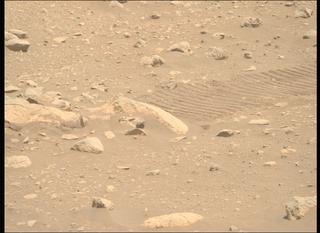 View image taken on Mars, Mars Perseverance Sol 847: Right Mastcam-Z Camera