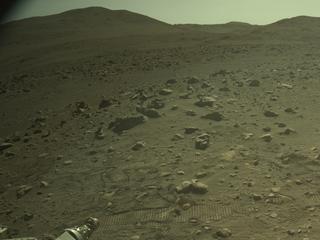 View image taken on Mars, Mars Perseverance Sol 848: Left Navigation Camera (Navcam)