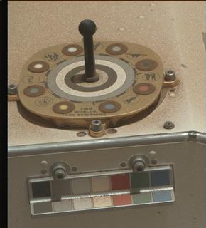View image taken on Mars, Mars Perseverance Sol 848: Right Mastcam-Z Camera