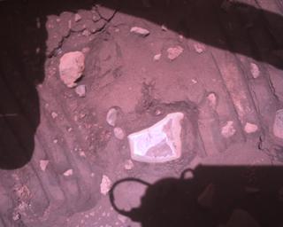 View image taken on Mars, Mars Perseverance Sol 849: Rover Down-Look Camera