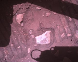 View image taken on Mars, Mars Perseverance Sol 849: Rover Down-Look Camera