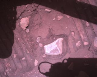 View image taken on Mars, Mars Perseverance Sol 849: Rover Down-Look Camera