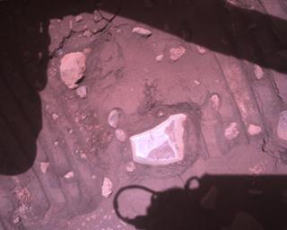 View image taken on Mars, Mars Perseverance Sol 849: Rover Down-Look Camera