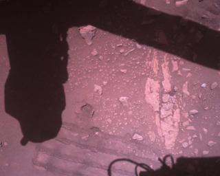 View image taken on Mars, Mars Perseverance Sol 849: Rover Down-Look Camera