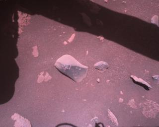 View image taken on Mars, Mars Perseverance Sol 849: Rover Down-Look Camera