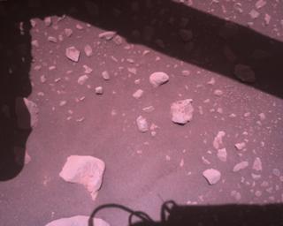 View image taken on Mars, Mars Perseverance Sol 849: Rover Down-Look Camera
