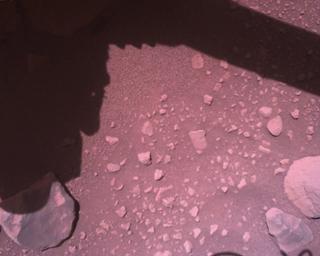 View image taken on Mars, Mars Perseverance Sol 849: Rover Down-Look Camera