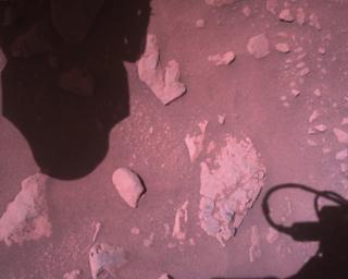 View image taken on Mars, Mars Perseverance Sol 849: Rover Down-Look Camera