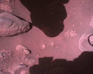 View image taken on Mars, Mars Perseverance Sol 849: Rover Down-Look Camera