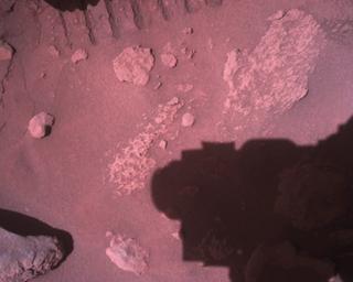 View image taken on Mars, Mars Perseverance Sol 849: Rover Down-Look Camera