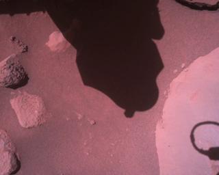 View image taken on Mars, Mars Perseverance Sol 849: Rover Down-Look Camera