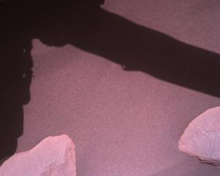 View image taken on Mars, Mars Perseverance Sol 849: Rover Down-Look Camera
