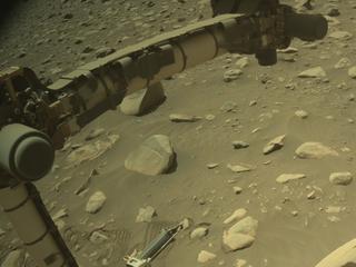 View image taken on Mars, Mars Perseverance Sol 850: Left Navigation Camera (Navcam)