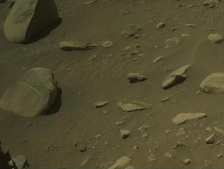 View image taken on Mars, Mars Perseverance Sol 850: Right Navigation Camera (Navcam)