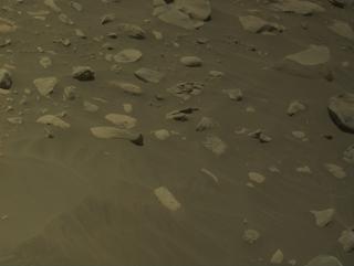 View image taken on Mars, Mars Perseverance Sol 850: Right Navigation Camera (Navcam)