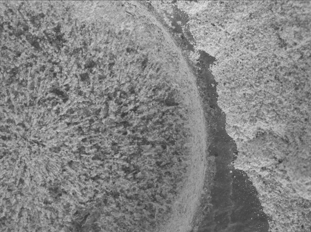 This image was taken by SHERLOC_WATSON onboard NASA's Mars rover Perseverance on Sol 851