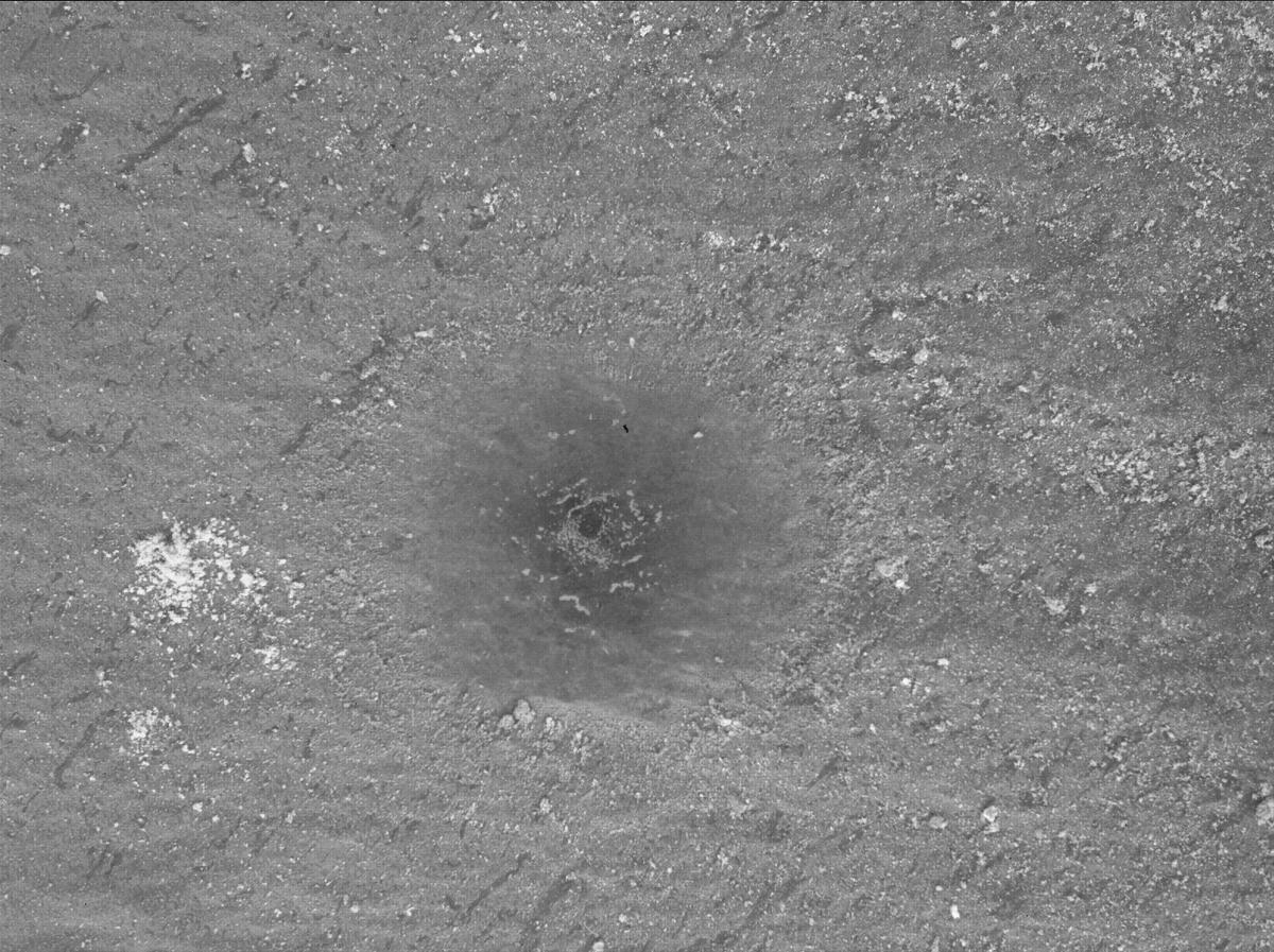 This image was taken by SHERLOC_WATSON onboard NASA's Mars rover Perseverance on Sol 851