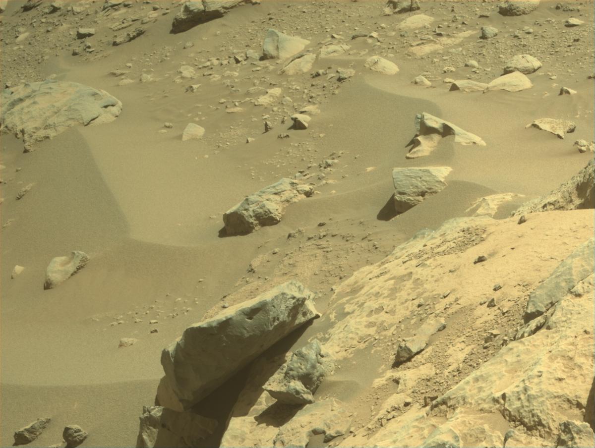 This image was taken by NAVCAM_RIGHT onboard NASA's Mars rover Perseverance on Sol 856