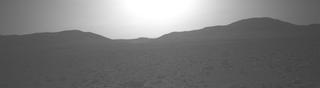 View image taken on Mars, Mars Perseverance Sol 858: Left Navigation Camera (Navcam)