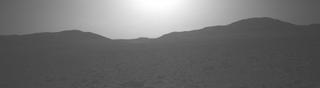 View image taken on Mars, Mars Perseverance Sol 858: Left Navigation Camera (Navcam)