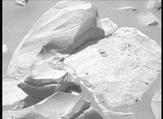 View image taken on Mars, Mars Perseverance Sol 858: Left Mastcam-Z Camera