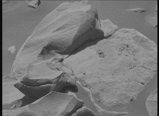 View image taken on Mars, Mars Perseverance Sol 858: Right Mastcam-Z Camera