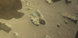View image taken on Mars, Mars Perseverance Sol 859: Front Left Hazard Avoidance Camera (Hazcam)