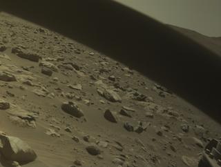 View image taken on Mars, Mars Perseverance Sol 859: Front Right Hazard Avoidance Camera (Hazcam)