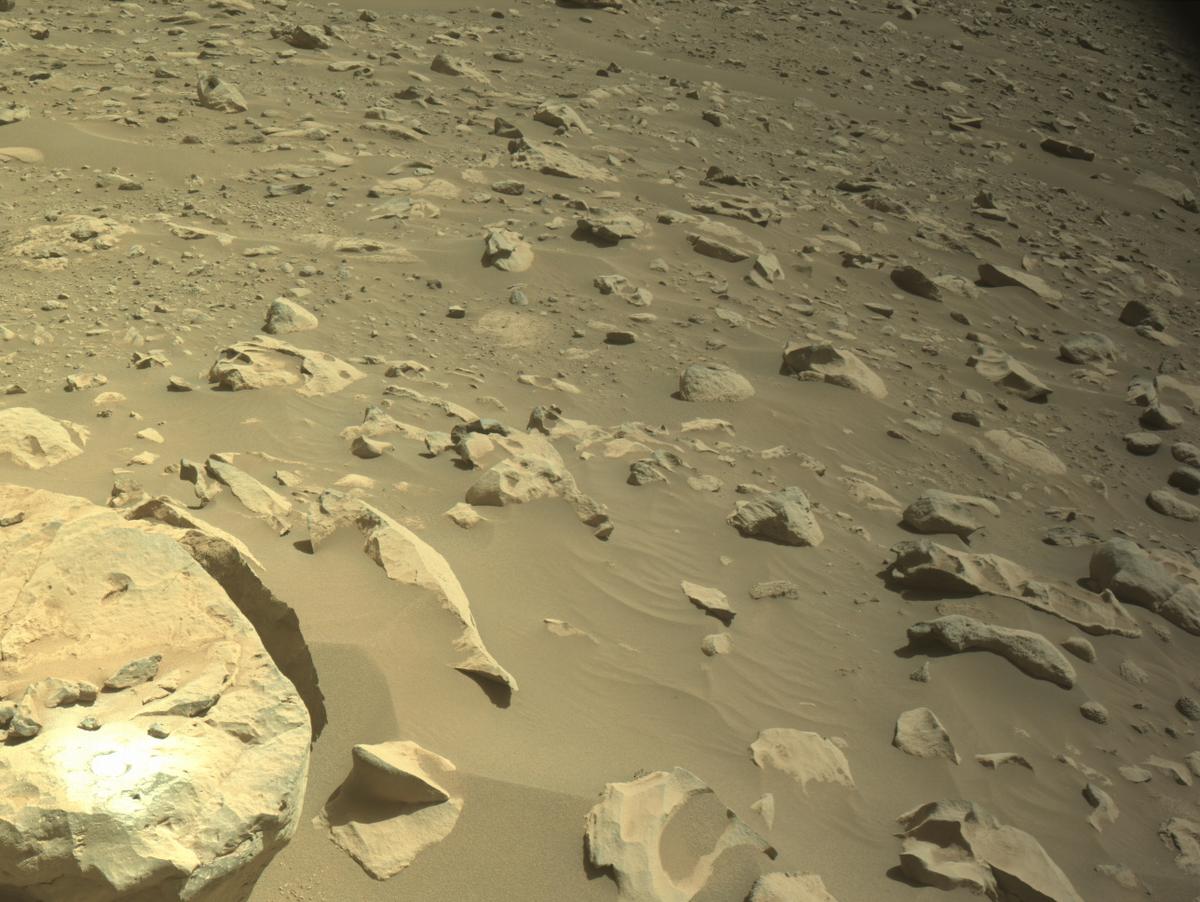 This image was taken by NAVCAM_RIGHT onboard NASA's Mars rover Perseverance on Sol 859