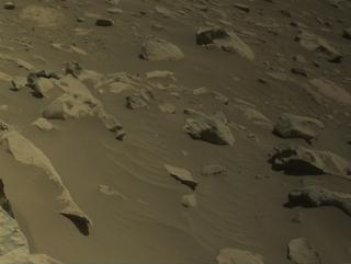 View image taken on Mars, Mars Perseverance Sol 864: Left Navigation Camera (Navcam)