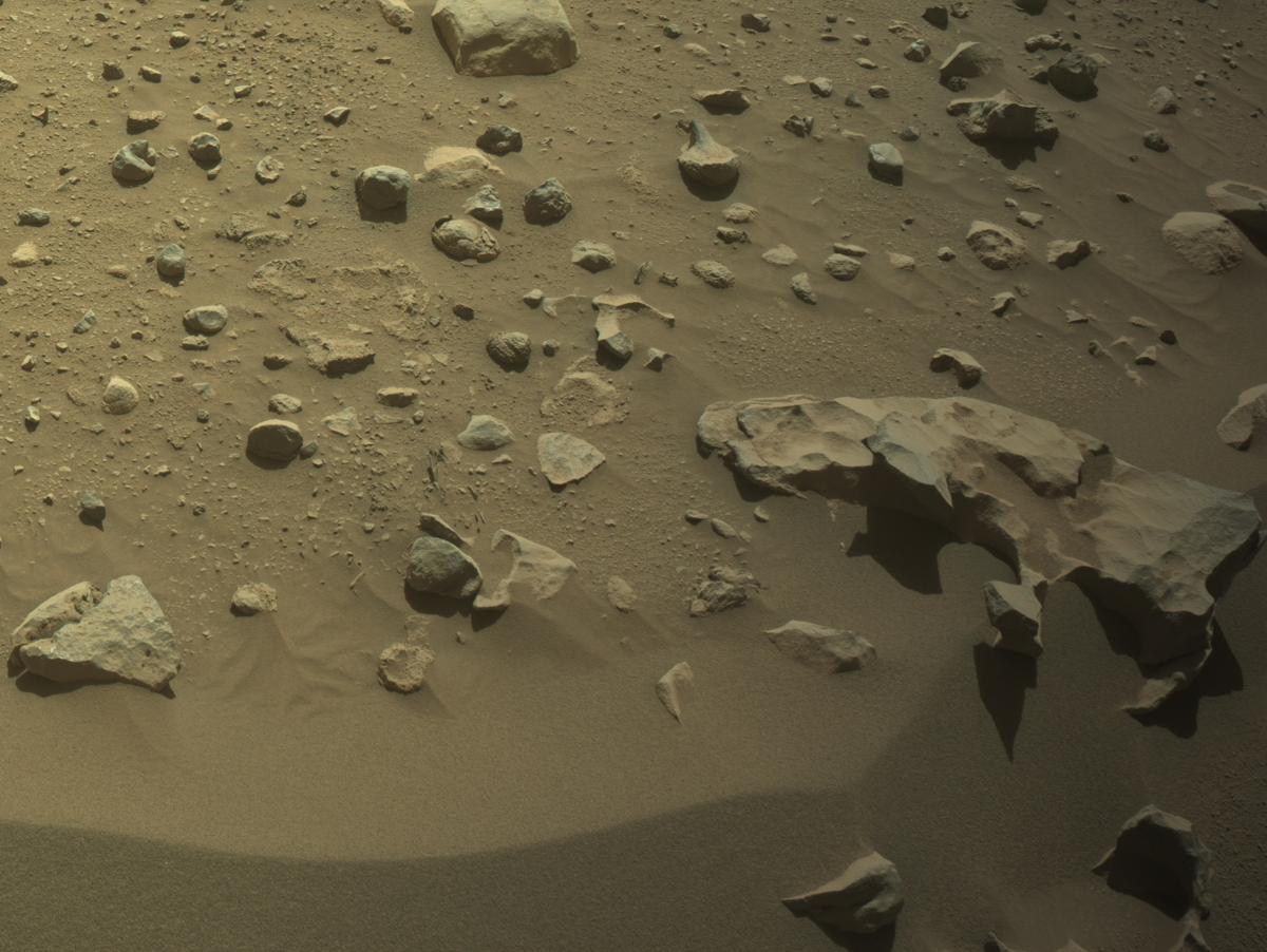 This image was taken by NAVCAM_RIGHT onboard NASA's Mars rover Perseverance on Sol 866