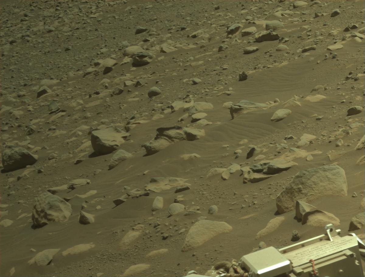 This image was taken by NAVCAM_LEFT onboard NASA's Mars rover Perseverance on Sol 868