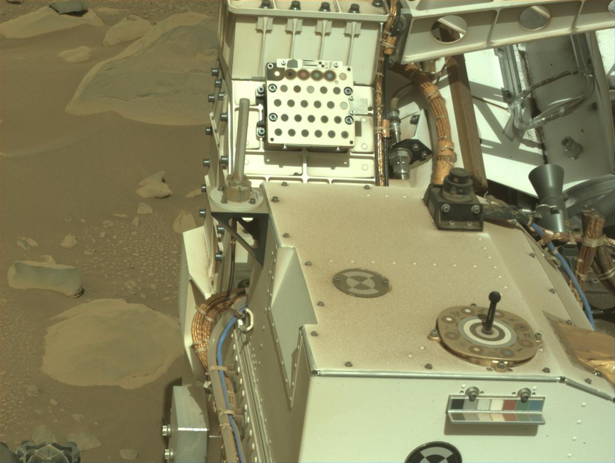 This image was taken by NAVCAM_LEFT onboard NASA's Mars rover Perseverance on Sol 868
